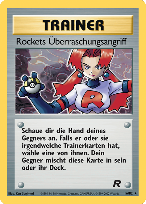 Rockets Überraschungsangriff