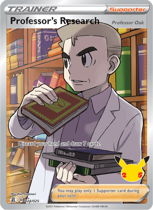 Professor's Research (Professor Oak)