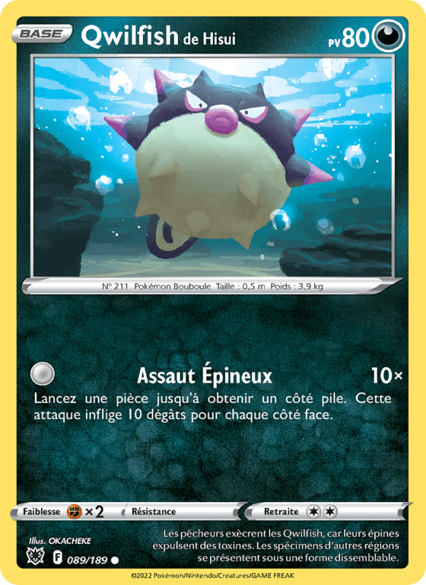 Qwilfish de Hisui