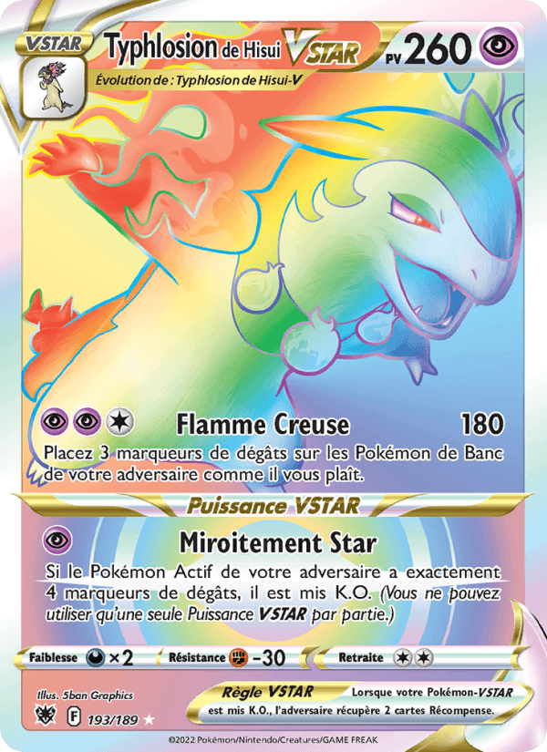 Typhlosion de Hisui VSTAR