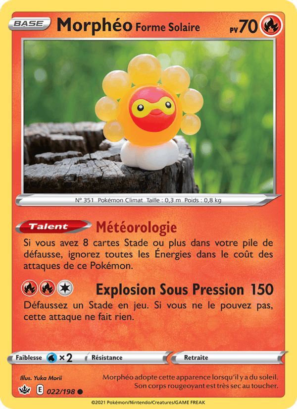 Morphéo Forme Solaire