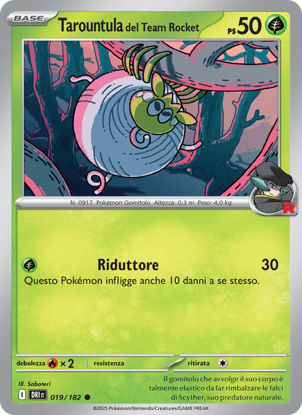Tarountula del Team Rocket