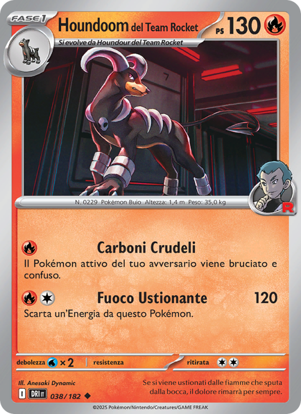 Houndoom del Team Rocket