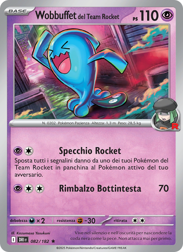 Wobbuffet del Team Rocket