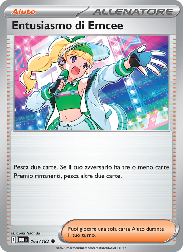 Entusiasmo di Emcee