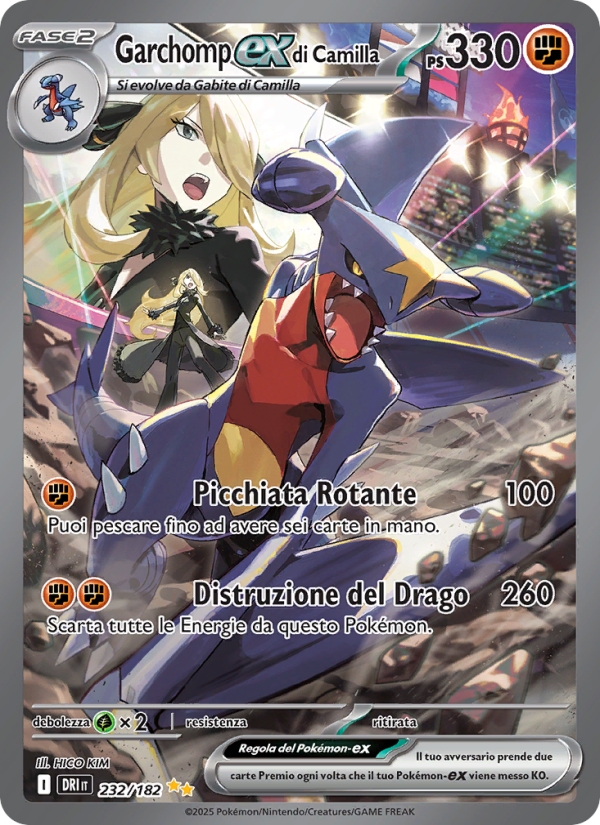 Garchomp-ex di Camilla