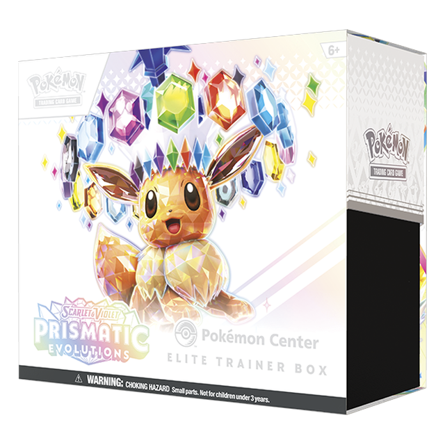 Prismatic Evolutions Pokémon Center Elite Trainer Box